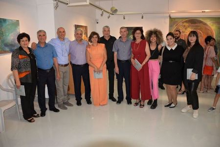 افتتاح مهيب لمعرض " ولادة " للفنان حبيب فرح عضو جمعية ابداع